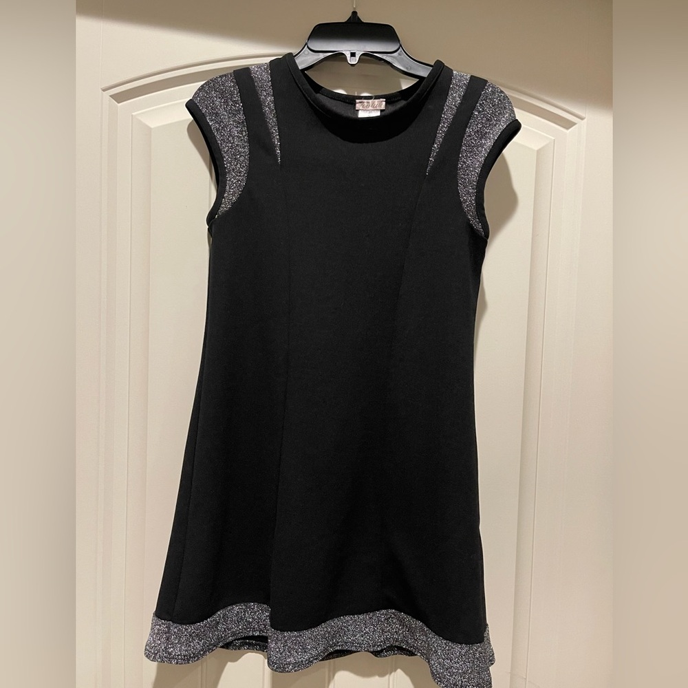 Sally miller black and silver shimmer